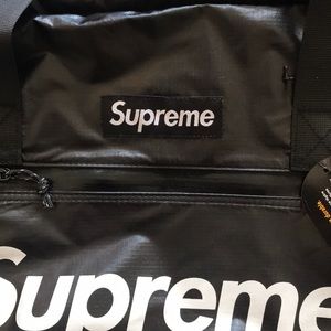Black Supreme Duffel Bag FW17